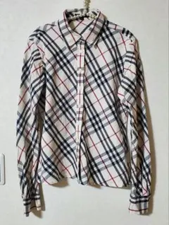 み*ん様 BURBERRY LONDON 長そでチェックシャツ