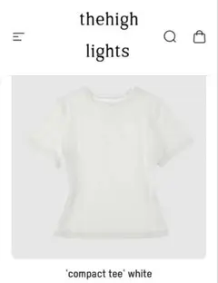 SHISHIKUI CUT OFF Tシャツ ホワイト - メルカリ