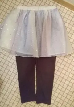 【匿名配送】エニィファム レインボーチュールスカッツ 120cm