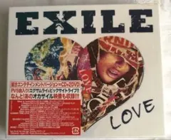 「EXILE LOVE」EXILE　CD+2DVD