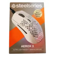 【新品・未使用】SteelSeries Aerox 3 超軽量ゲーミングマウス