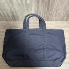 L.L.Bean エルエルビーン グローサリー トートバッグ ネイビー 大きめ