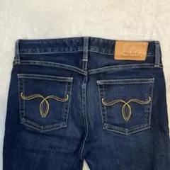 マウジーmoussy MVSジーンズストレッチ　スキニー デニム　インディゴ26