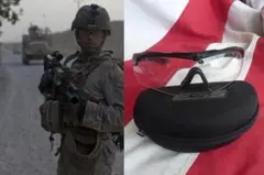 米軍放出品　ESS CROSSBOW　シューティンググラス ケース付 　02