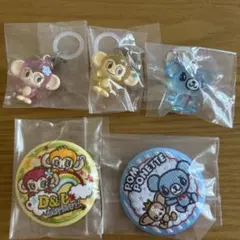 ナルミヤキャラクターズ刺繍缶バッジビスケット デイジーラヴァーズ　ポンポネット