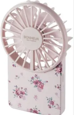 エレコム 薄型ハンディファン 花柄 フラワー FAN-U202P02のサムネイル