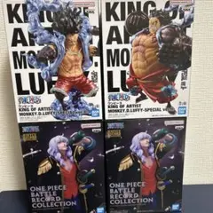【新品未開封】ワンピース　モンキー・D・ルフィ、キャプテンジョン4体セット