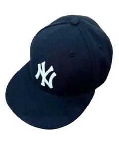 ニューエラ 59FIFTY ヤンキース 紺 旧仕様 ロゴ無 7 1/2