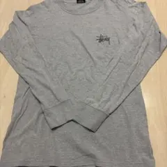 STUSSY ロンT グレー　Sサイズ