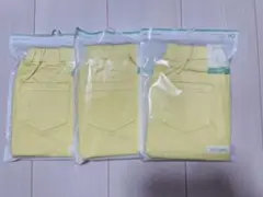サマナルパンツ　GU baby イエローパンツ 90サイズ 3枚セット