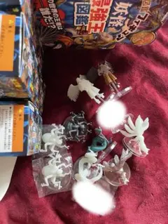 妖怪最強王図鑑 最強王図鑑 フィギュア 天狗 神龍 学研 九尾の狐