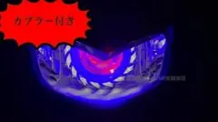 アドレスv125G 白青赤イカリングヘッドライト V125 CF46A