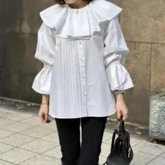 【最終価格】トレフルプラスワン　ピエロブラウス　美品