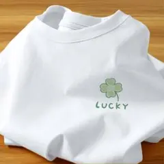 新品未使用ユニセックス用Tシャツ・ホワイト・Size 4 (L) ストレッチ素材