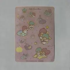 キキララ リトルツインスターズ シール ステッカー ホログラム仕様