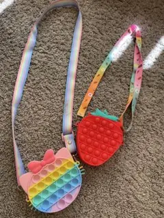 プッシュポップかばん　2点セット