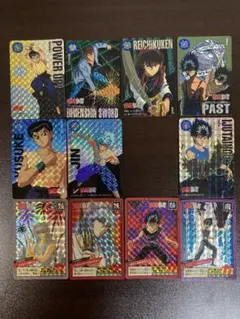 幽遊白書 カードダス キラ 11枚 幽遊白書 飛影 キラ 幽 遊 白書 カードダス スーパーバトル｜Yahoo