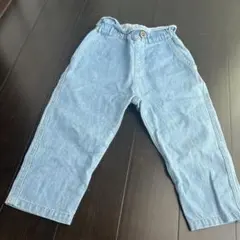 ブランシェス 110cm ライトブルー 長ズボン