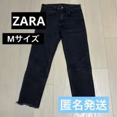 【美品】ZARA デニム 黒 ブラック