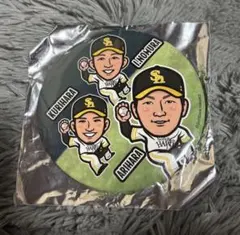 福岡ソフトバンクホークス 野村勇 缶バッジ 2種セット - メルカリ