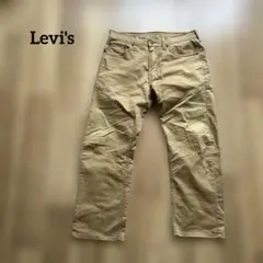 【美品】Levi's チノパン 505 W30 L30 ベージュデニムパンツ