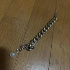シルバーチェーンブレスレット