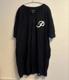Primitive VネックコットンTシャツ 2XL 黒 海外古着