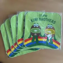 Zespri Kiwi Brothers タオル　5枚セット