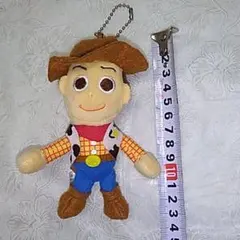 トイストーリー ウッディー マスコット ぬいぐるみ キーホルダー
