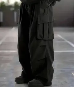 カーゴパンツ ブラック