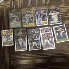 イジョンフ　キムハソン　topps MLB 韓国コンビ