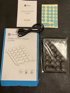 iClever ワイヤレステンキー IC-KP08