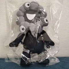 ミャクミャク エドウィン ぬいぐるみ EDWIN デニム 黒 万博