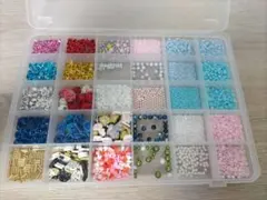 デコパーツ　まとめ売り　ケース付き