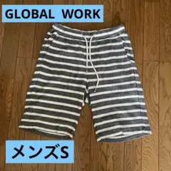 GLOBAL WORK ストライプ ショートパンツ S