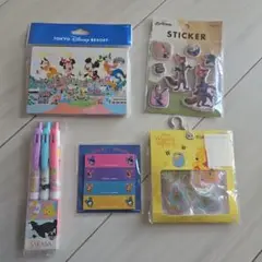 ディズニー　文房具おまとめ