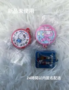 サンリオ クッキー缶チャーム ハローキティ マイメロディ ボードビルデュオ