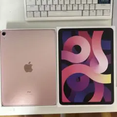 美品　iPad Air 第四世代　256GB ローズゴールド Wi-Fiモデル iPad - iPad Air 第4世代 Wi-Fi 256GB ローズゴールド M888の