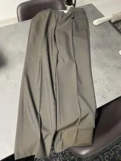 REGAL ダークブラウン スラックス ワイドフィット