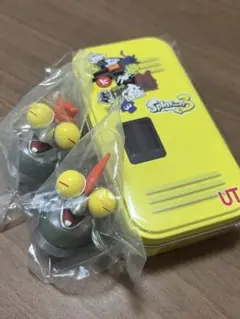 スプラトゥーン3 ステッカー入りロッカー缶　コジャケハンコ付きフィギュア　新品