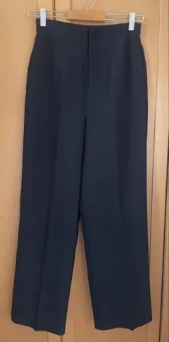 SENSE OF PLACE ブラック　ワイドパンツ AA25-24B101