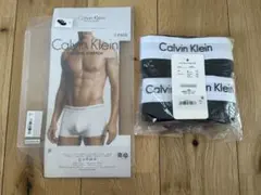 新品未使用 Calvin Klein コットンストレッチ ボクサーパンツ 2枚Ｍのサムネイル