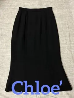 Chloé FORMAL タイトスカート ブラック 9ARのサムネイル