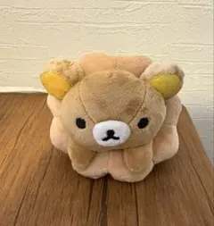 リラックマ　ミスタードーナツ　ぶらさげぬいぐるみ