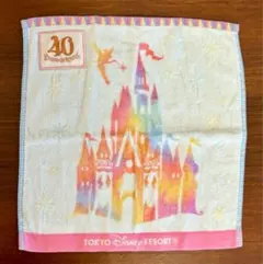 【未使用】東京ディズニーリゾート 40周年記念ウォッシュタオル