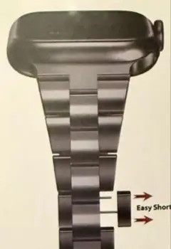 美品　イージーアジャスト メタルバンド for AppleWatch ブラック