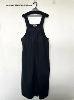 【7月終了】JOURNAL STANDARD relume サロペット ブラックのサムネイル