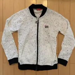 白レース　上着　キッズ　女の子　150 【美品】