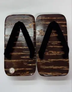 桜樺細工男物下駄