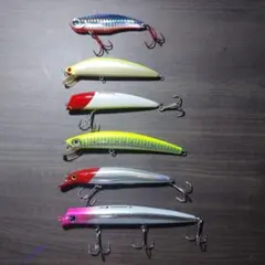 ミノー プラグ 7本セット 12g - メルカリ